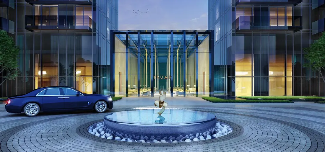 Trump Towers, Sector 65 — developer render