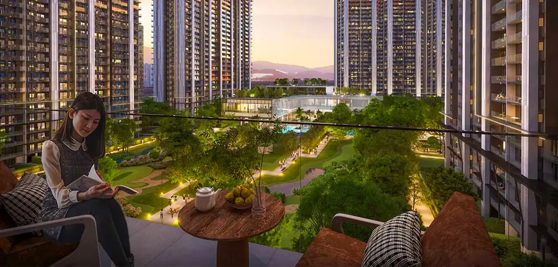 M3M Golf Hills, Sector 79 — developer render